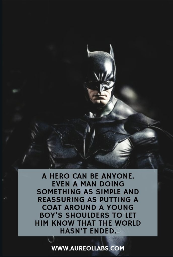 10 Famous Inspirational Batman Quotes You Didn't Know - Aureolls