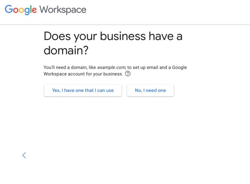 Gmail business account
